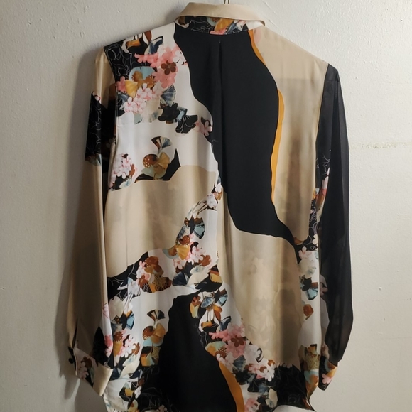 3.1 Philip Lim for Target Floral Blouse - Picture 3 of 5